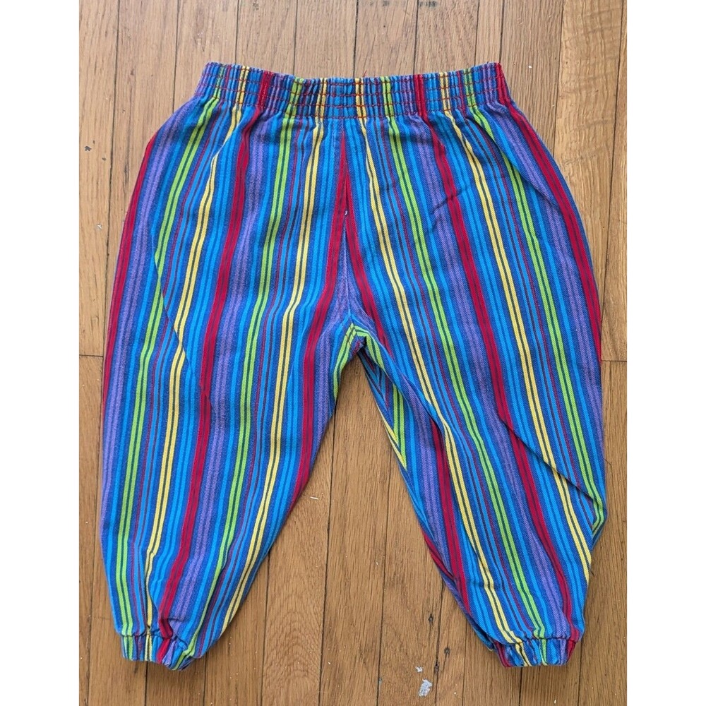 Vintage Children's Place Rainbow Striped Bubble Pants Unisex Girls Boys Size... - Picture 3 of 3